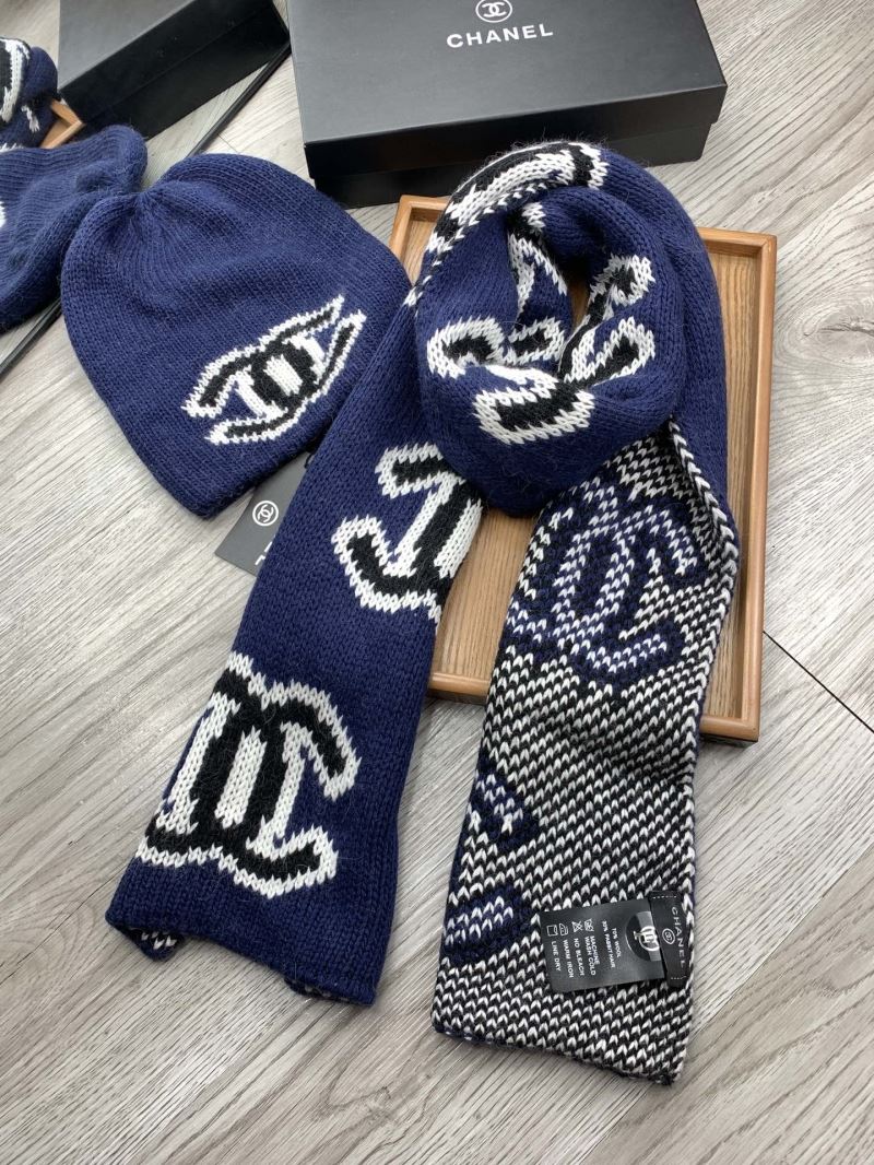 Chanel Caps Scarfs